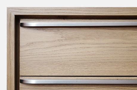 One Coastal Modern Six Drawer Dresser in Bisque - Ornate Home