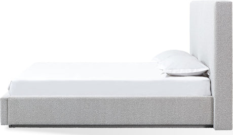 One Cotton Ball King Platform Bed - Ornate Home