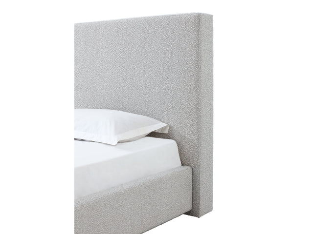 One Cotton Ball King Upholstered Modern Headboard - Ornate Home