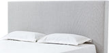 One Cotton Ball King Upholstered Modern Headboard - Ornate Home