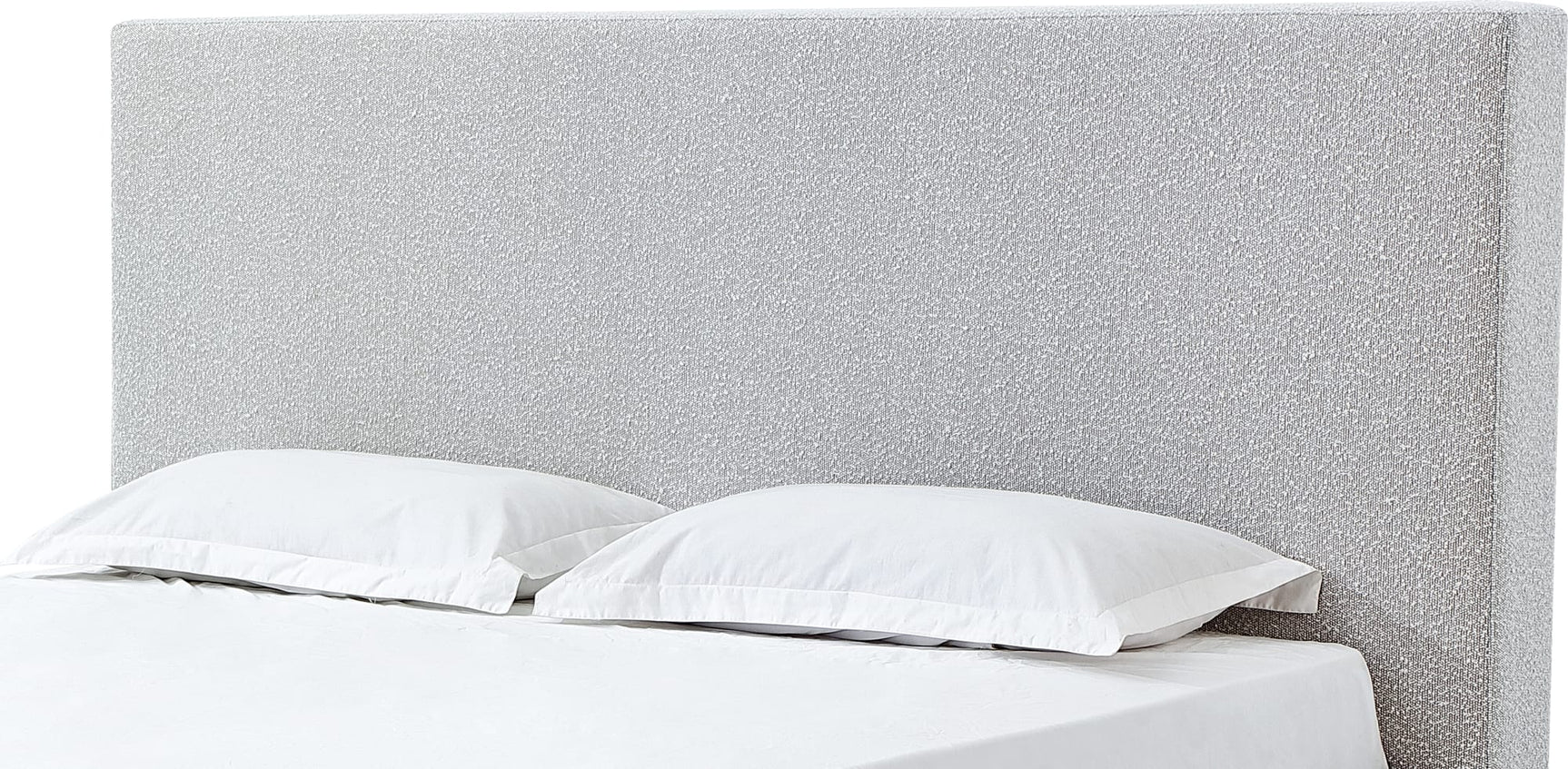One Cotton Ball King Upholstered Modern Headboard - Ornate Home