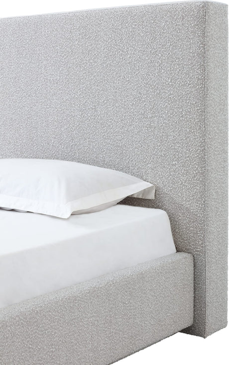 One Cotton Ball Queen Platform Bed Headboard - Ornate Home