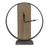 One More Minute Brown Table Clock - Ornate Home