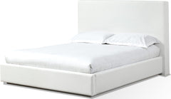 One Pearl Full Upholstered Platform Bed - Ornate Home
