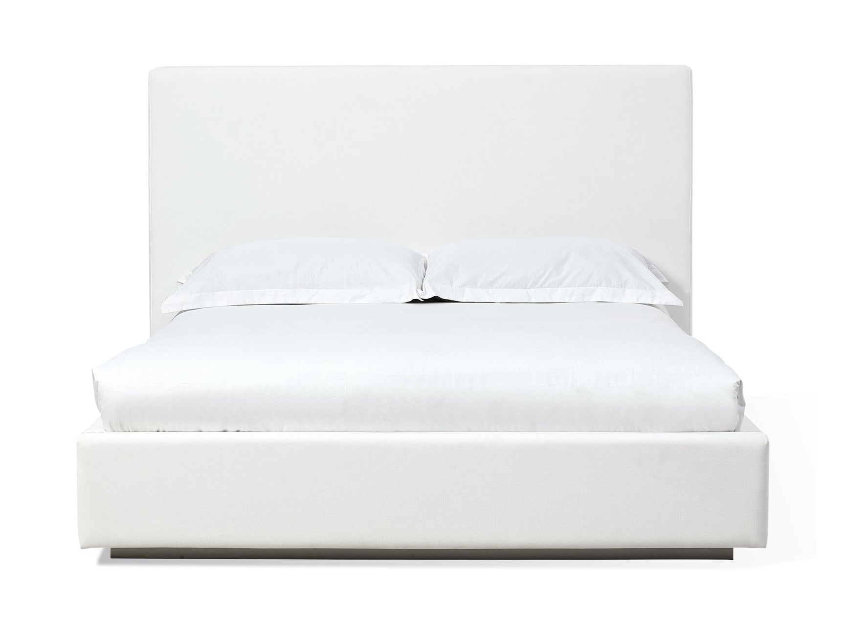 One Pearl King Upholstered Footboard Storage Bed - Ornate Home