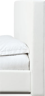 One Pearl King Upholstered Footboard Storage Bed - Ornate Home