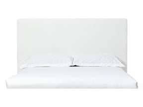One Pearl Upholstered Modern California King Headboard - Ornate Home