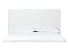 One Pearl Upholstered Modern Full Headboard - Ornate Home