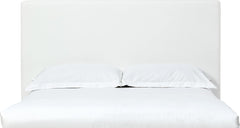 One Pearl Upholstered Modern King Headboard - Ornate Home