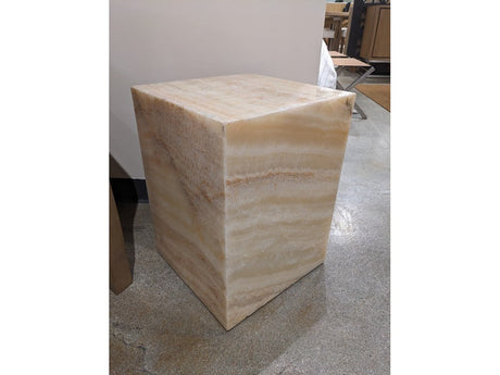One Square Onyx End Table - Ornate Home