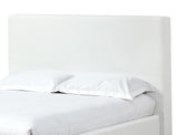 One Upholstered Modern Headboard in Pearl - Ornate Home