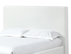 One Upholstered Modern Headboard in Pearl - Ornate Home