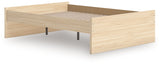 Onita Natural Full Platform Bed (Online Special Price) - Ornate Home