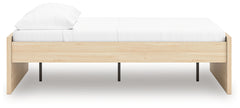 Onita Natural Full Platform Bed - Ornate Home