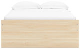 Onita Natural Full Platform Bed with 1 Side Storage (Online Special Price) - Ornate Home