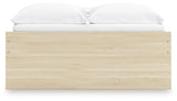 Onita Natural Full Platform Bed with 2 Side Storage - Ornate Home