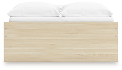 Onita Natural Full Platform Bed with 2 Side Storage - Ornate Home