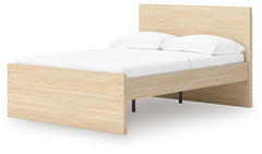 Onita Natural King Panel Platform Bed - Ornate Home