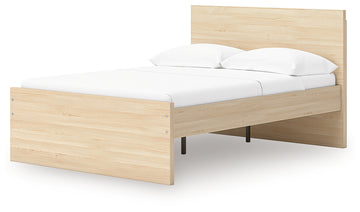 Onita Natural King Panel Platform Bed - Ornate Home