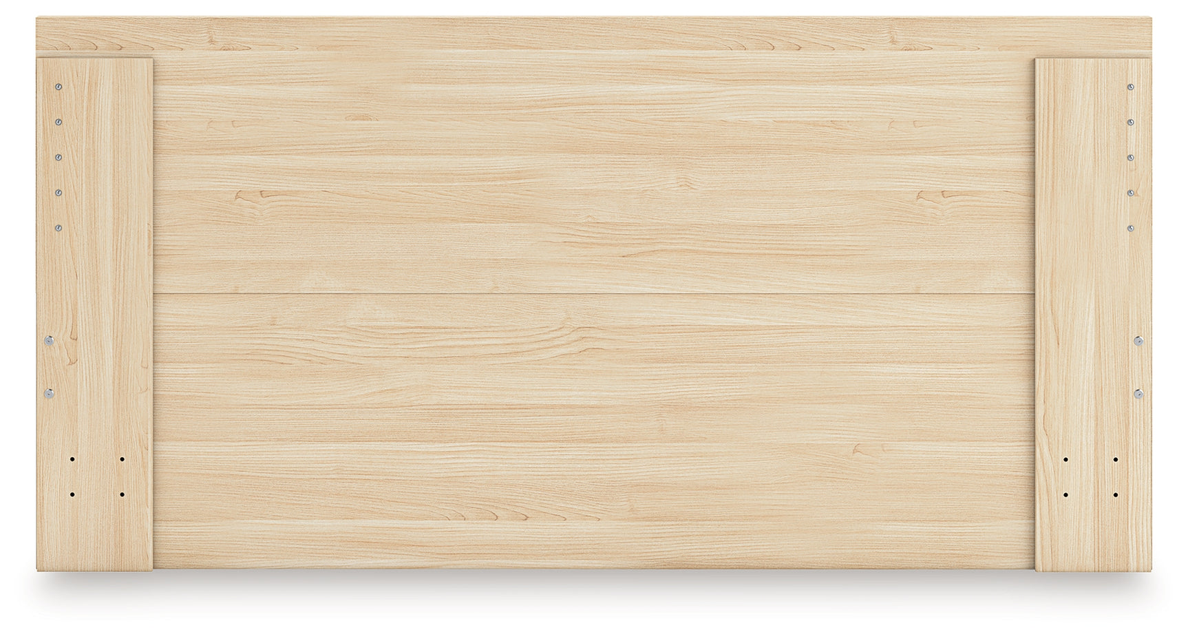 Onita Natural King Panel Platform Bed with Storage - Ornate Home