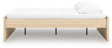 Onita Natural King Platform Bed (Online Special Price) - Ornate Home