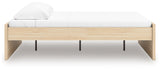 Onita Natural King Platform Bed (Online Special Price) - Ornate Home
