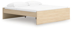 Onita Natural King Platform Bed - Ornate Home