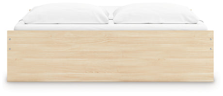 Onita Natural King Platform Bed - Ornate Home