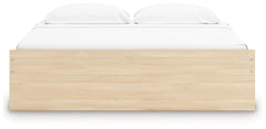 Onita Natural King Platform Bed - Ornate Home