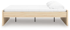 Onita Natural King Platform Bed - Ornate Home