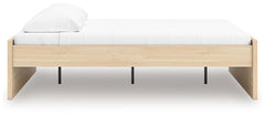 Onita Natural King Platform Bed - Ornate Home