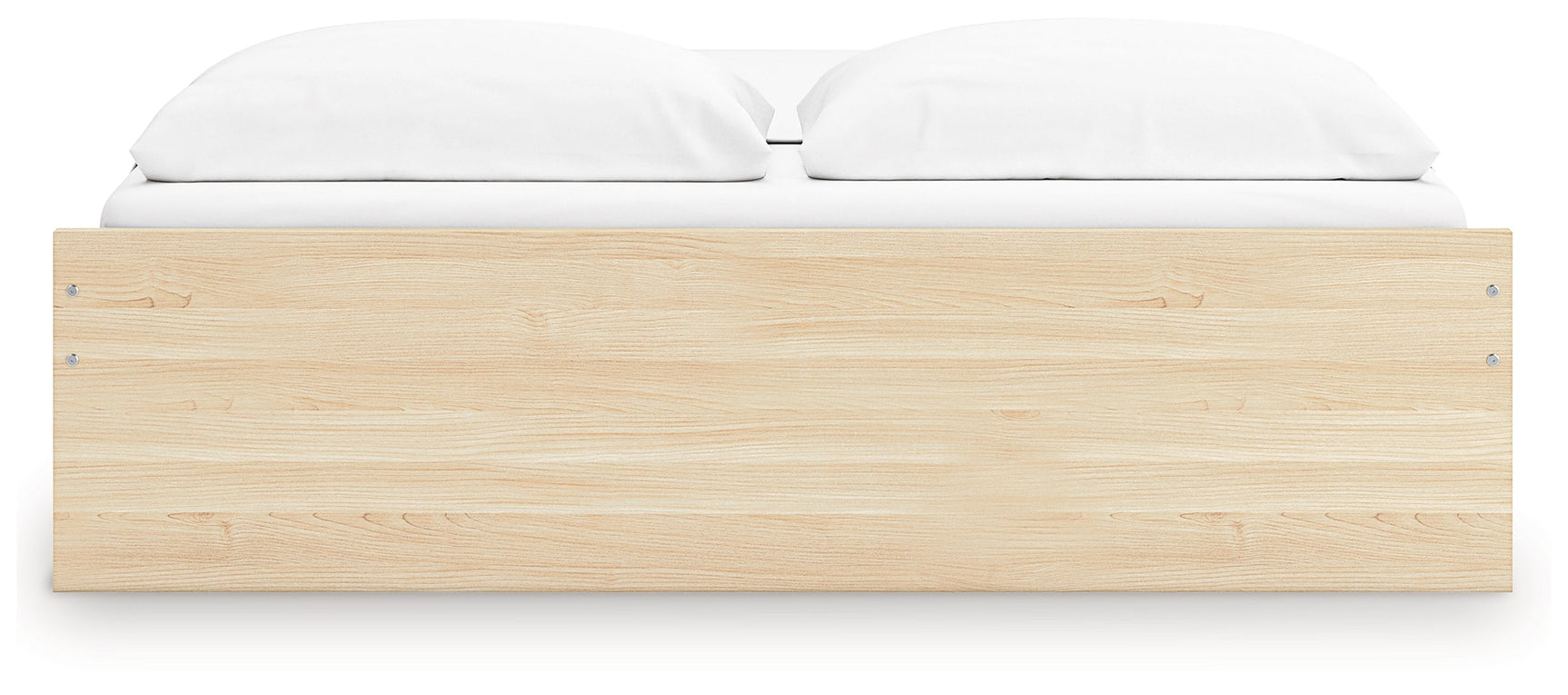 Onita Natural King Platform Bed with 2 Side Storage (Online Special Price) - Ornate Home