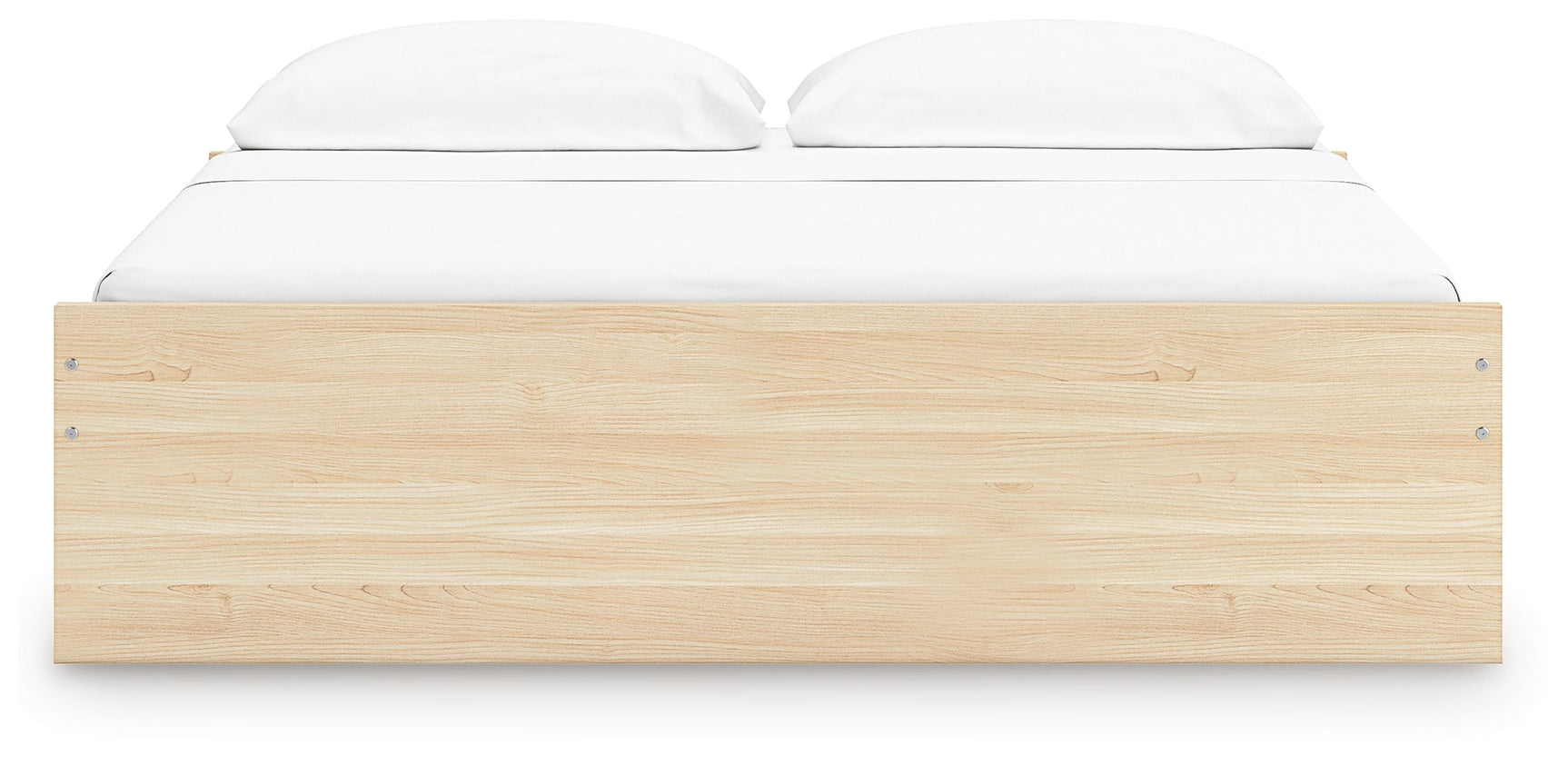 Onita Natural King Platform Bed with 2 Side Storage (Online Special Price) - Ornate Home