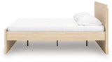 Onita Natural Queen Panel Platform Bed (Online Special Price) - Ornate Home