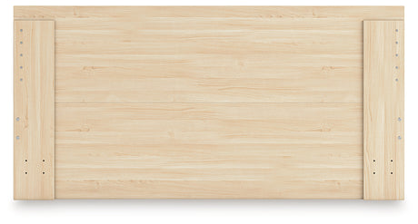 Onita Natural Queen Panel Platform Bed - Ornate Home