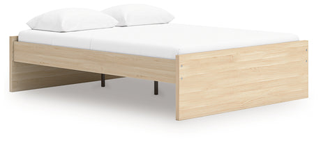 Onita Natural Queen Platform Bed - Ornate Home