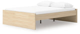 Onita Natural Queen Platform Bed - Ornate Home