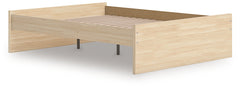 Onita Natural Queen Platform Bed - Ornate Home