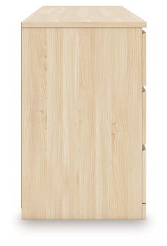 Onita Natural Six Drawer Dresser - Ornate Home
