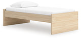 Onita Natural Twin Platform Bed (Online Special Price) - Ornate Home