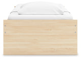 Onita Natural Twin Platform Bed (Online Special Price) - Ornate Home