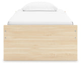 Onita Natural Twin Platform Bed (Online Special Price) - Ornate Home