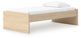 Onita Natural Twin Platform Bed - Ornate Home