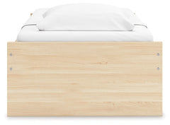 Onita Natural Twin Platform Bed - Ornate Home