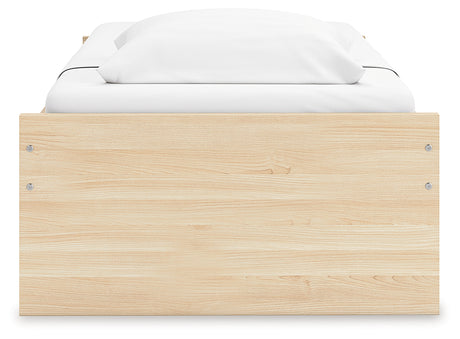 Onita Natural Twin Platform Bed - Ornate Home