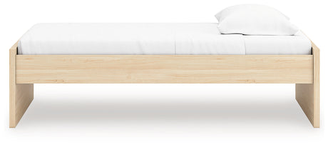 Onita Natural Twin Platform Bed - Ornate Home