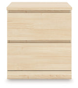 Onita Natural Two Drawer Night Stand (Online Special Price) - Ornate Home