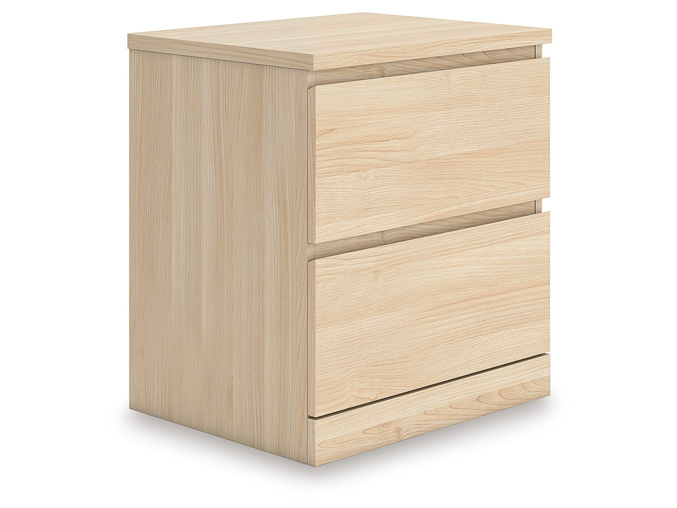 Onita Natural Two Drawer Night Stand - Ornate Home