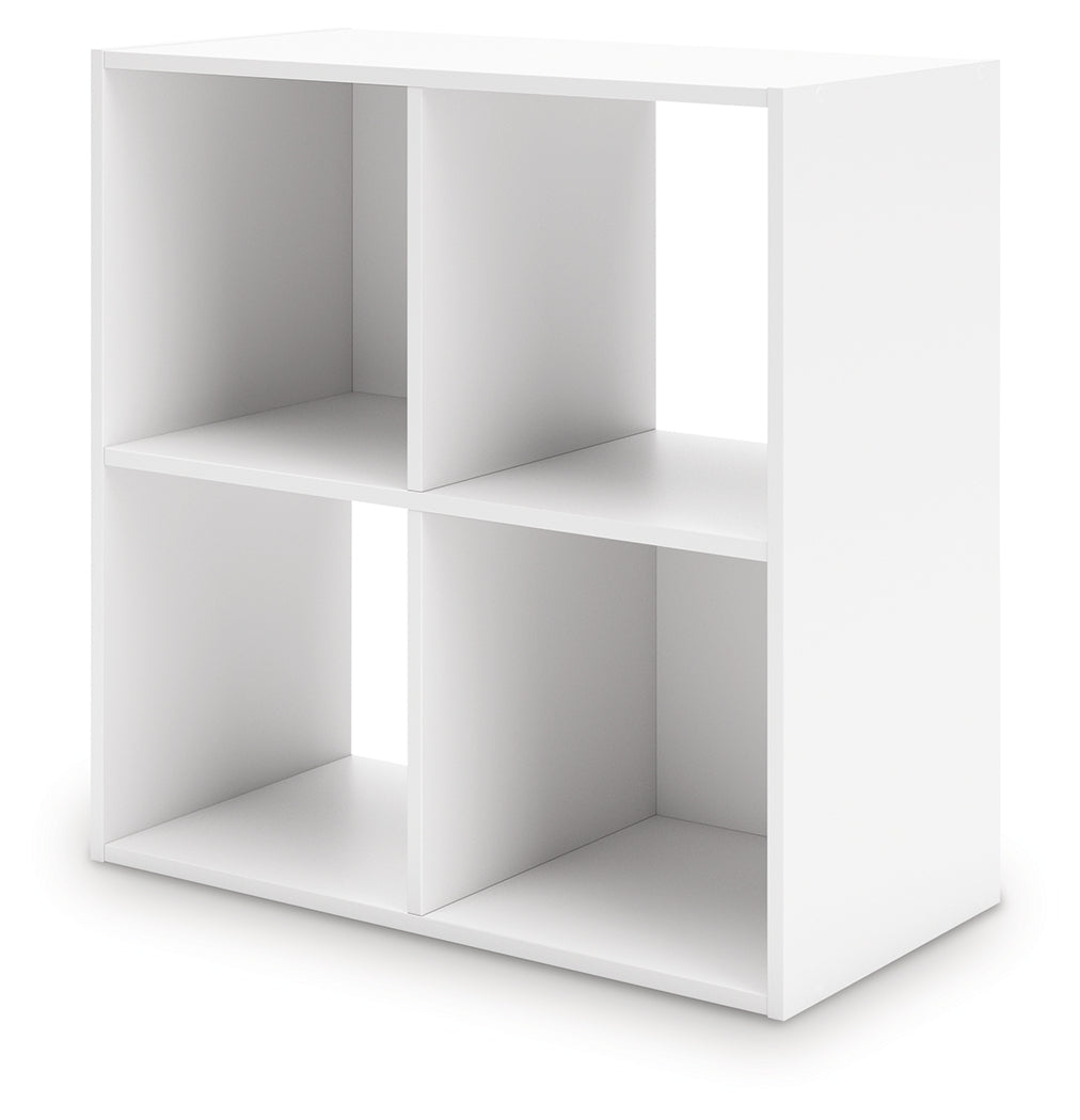 Onita White Four Cube Organizer - Ornate Home