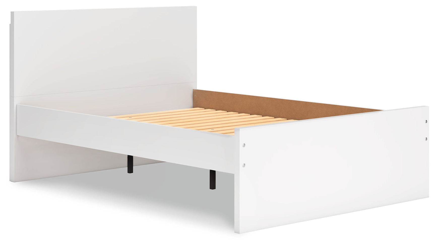 Onita White Full Panel Platform Youth Bed - Ornate Home
